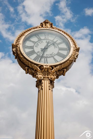 états unis, usa photographie photography trip travel voyage nikon d800 amérique america ville city paysage landscape summer été, new york, manhattan, clock, horloge, fifth avenue, 5e avenue