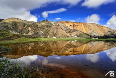 landmannalaugar islande iceland photographie photography trip travel voyage nikon d810 europe nature paysage landscape summer été montagne mountain mirror miroir reflection reflet