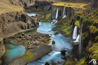 Sigöldugljúfur canyon islande iceland photographie photography trip travel voyage nikon d810 europe nature paysage landscape summer été cascade waterfall long exposure, pose longue récemment latest