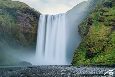 skogafoss islande iceland photographie photography trip travel voyage nikon d800 europe nature paysage landscape summer été pose longue, long exposure, cascade waterfall